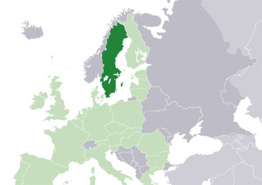 Po�o�enie Szwecji